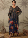 Scakhi Floral Printed Kaftan Maxi Ethnic Dresses