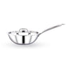 Maxima Triply Stainless Steel Wok Pan 22cm - 1230 gms