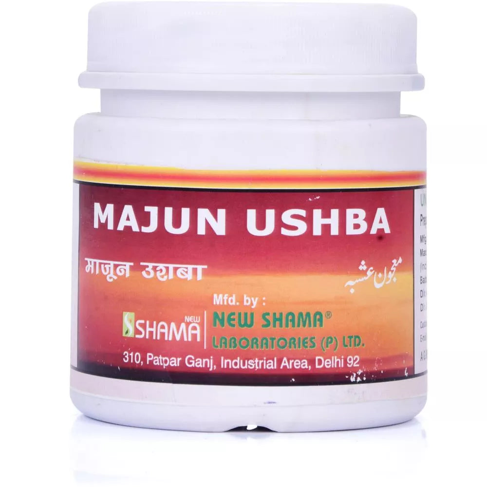 New Shama MAJOON E USHBA Jar of 125 GM