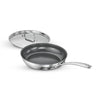 Tramontina Fusao Healthy Triply Ceramic 24cm Frypan with SS 304 lid