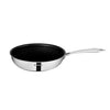 Bergner Hitech-peek Triply Stainless Steel Sautepan | Deep Frypan 24 Cm