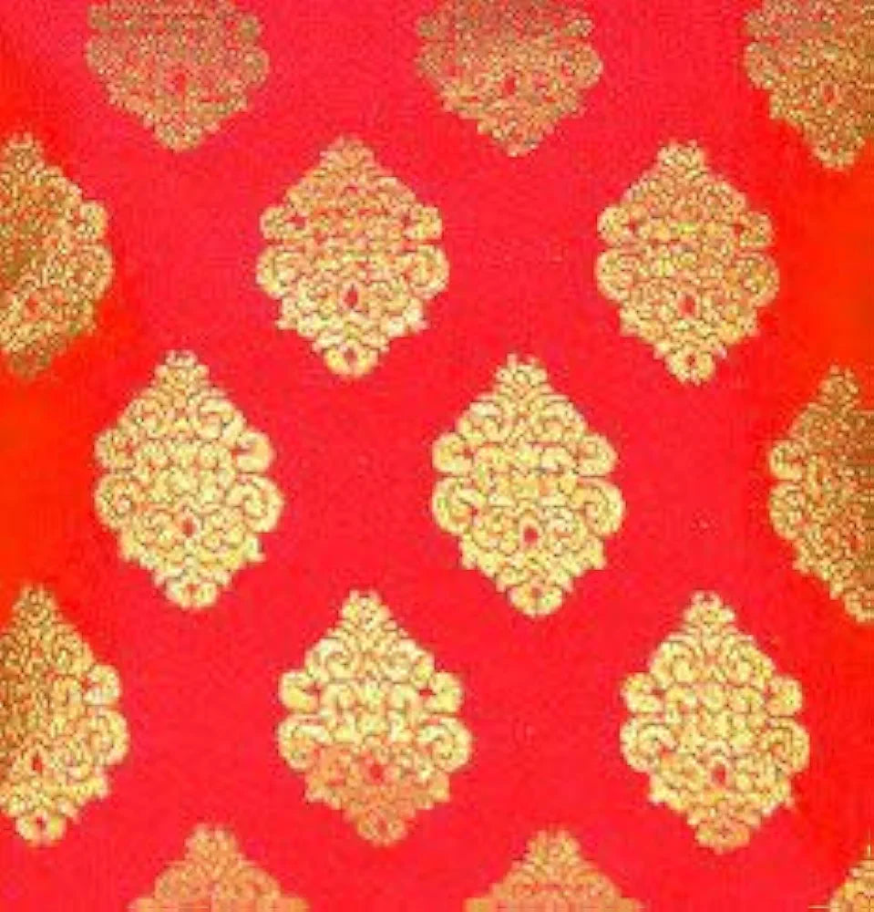 PINK PARROT 1-Piece Polyester Dopian Silk Table Runner 
