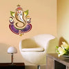 Rangoli White Glossy Vinyl Wall Sticker Premium Self-Adhesive Waterproof Parent-14 Design-18