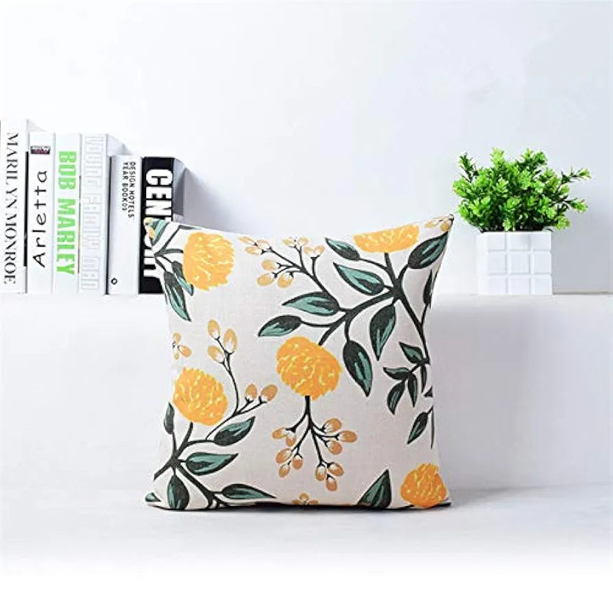 AEROHAVEN Designer Decorative Polyester Blend 150TC Throw Pillow/Cushion Covers Set of 5 - CC122 - 