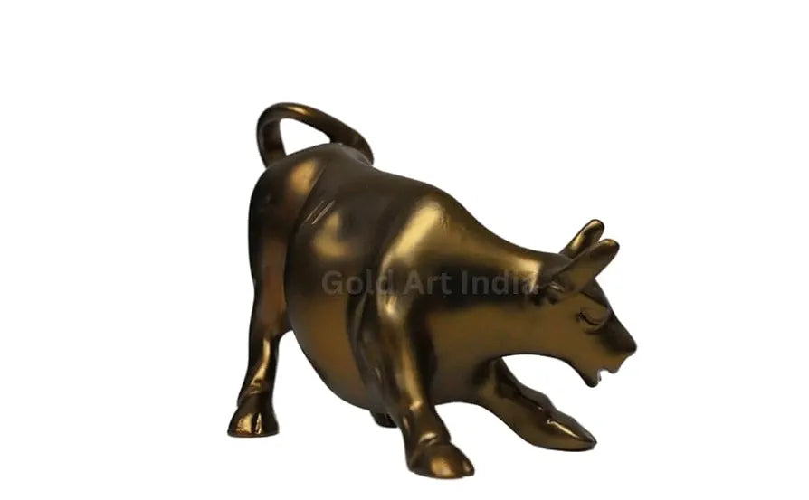 Gold Art India Gold & Silver Plated Vastu & Feng Shui Animals & Birds Set | Luck, Positivity & Wealth | Elephant, Bull, Kamdhenu Cow, Tortoise, Duck, Fish, Horse & More 