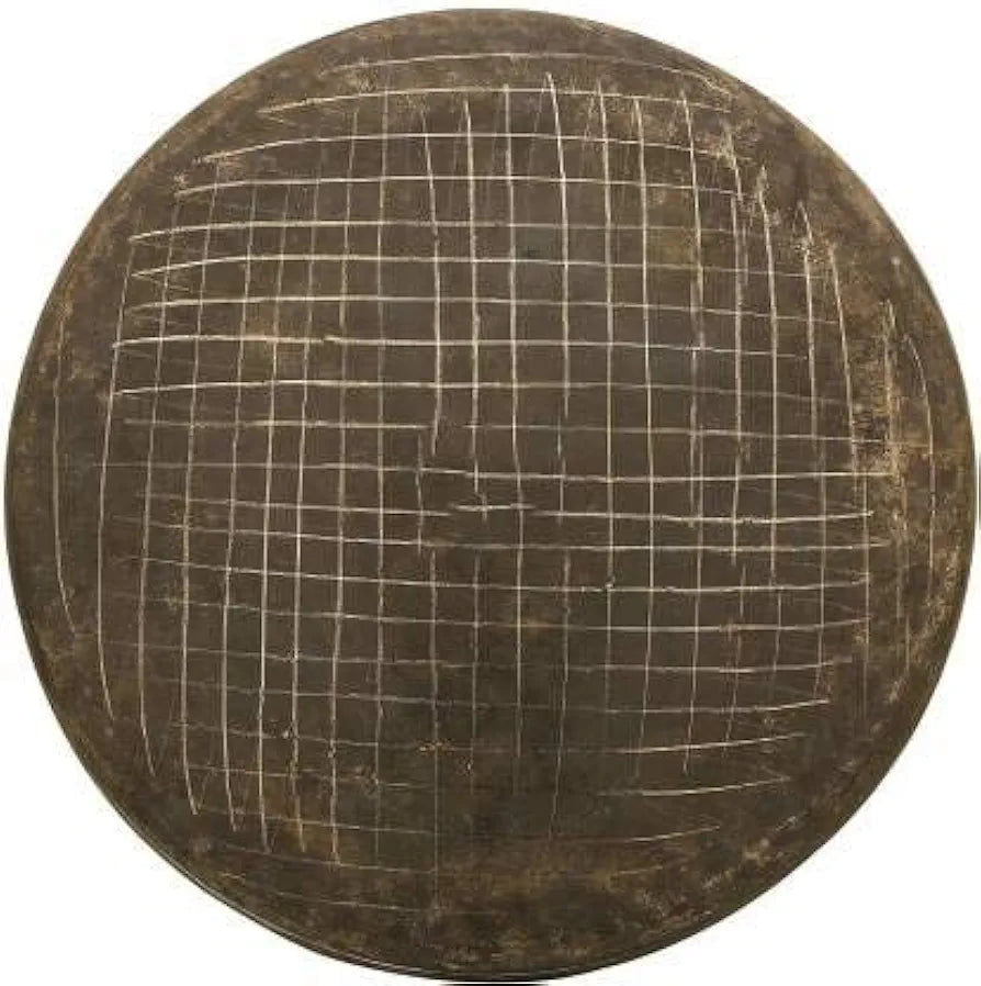 UAPAN Metalcraft Brass thali |Dinner Plate |Pooja thali | Phool Design|  