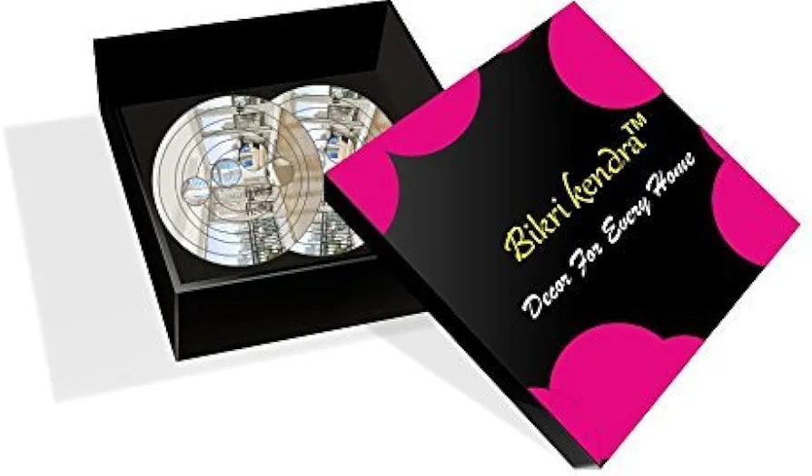 Bikri Kendra - Hexagon 20 Golden Stickers for Wall, Hexagon Mirror, Acrylic Mirror Sticker, Hexagonal Wall Sticker,