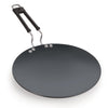 Nirlon Hard Anodized Roti/paratha Tawa With Bakelite Wire Handle | Black | 27.5 Cm