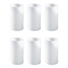 Borosil 350 Ml Set of 6 Pieces White Jade Vision Drinking Glass