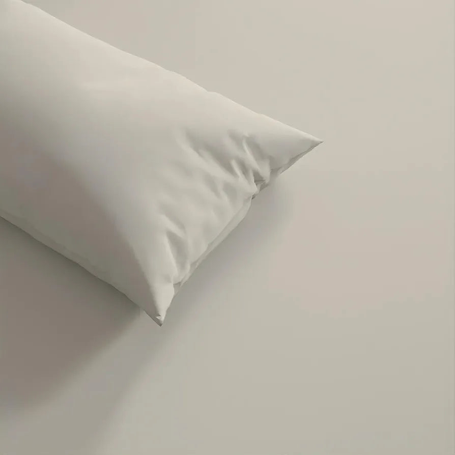 Trance Home Linen 300 TC Bamboo Fitted Queen Size Bedsheet | Soft, Breathable & Eco-Friendly Bedsheet with 2 Pillow Cover - 