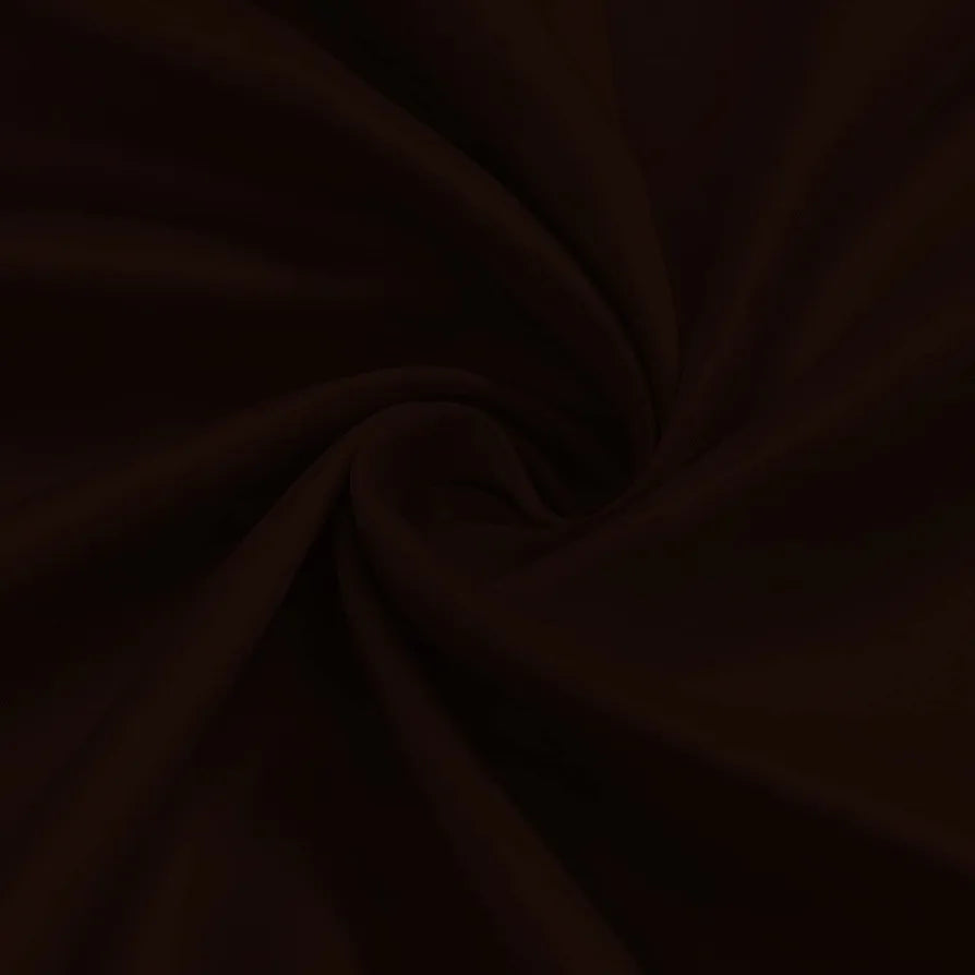 Divine Casa Premium Micro Satin Semi Blackout Door Curtains Pack of 2 | Solid Design | Size 7 Feet | Elegant Look & Light Control | Brown