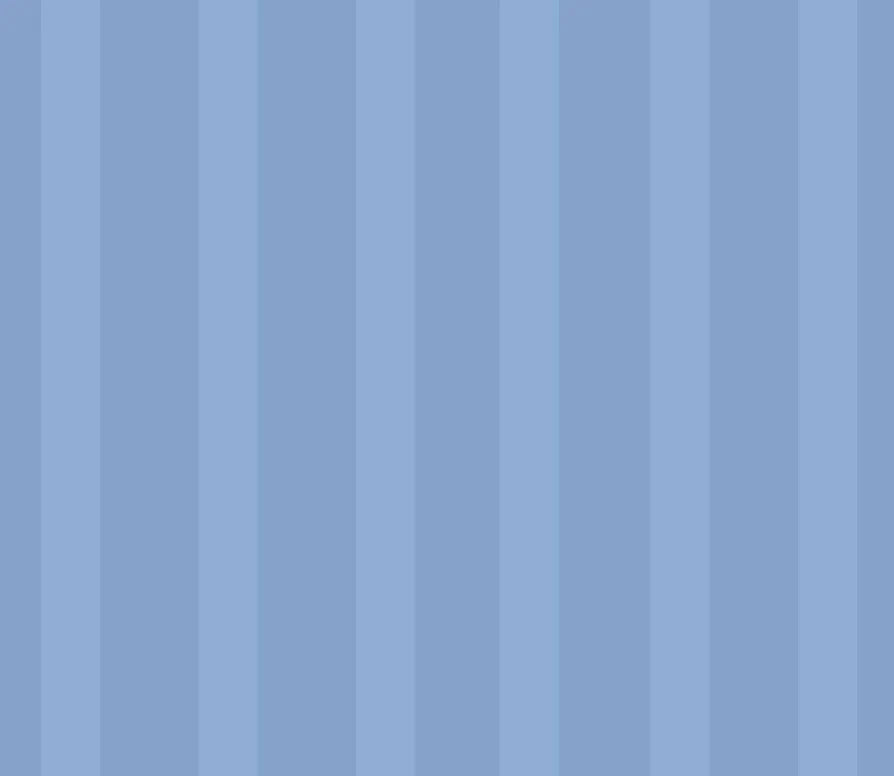 Homefab India 160 TC Stripe Glace Cotton Single BedSheet with 1 Pillow Cover - Sky Blue