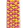 SPHINX Artificial Marigold Fluffy Flowers Garlands for Decoration - Pack of 5 (Yellow and Baby Pink)