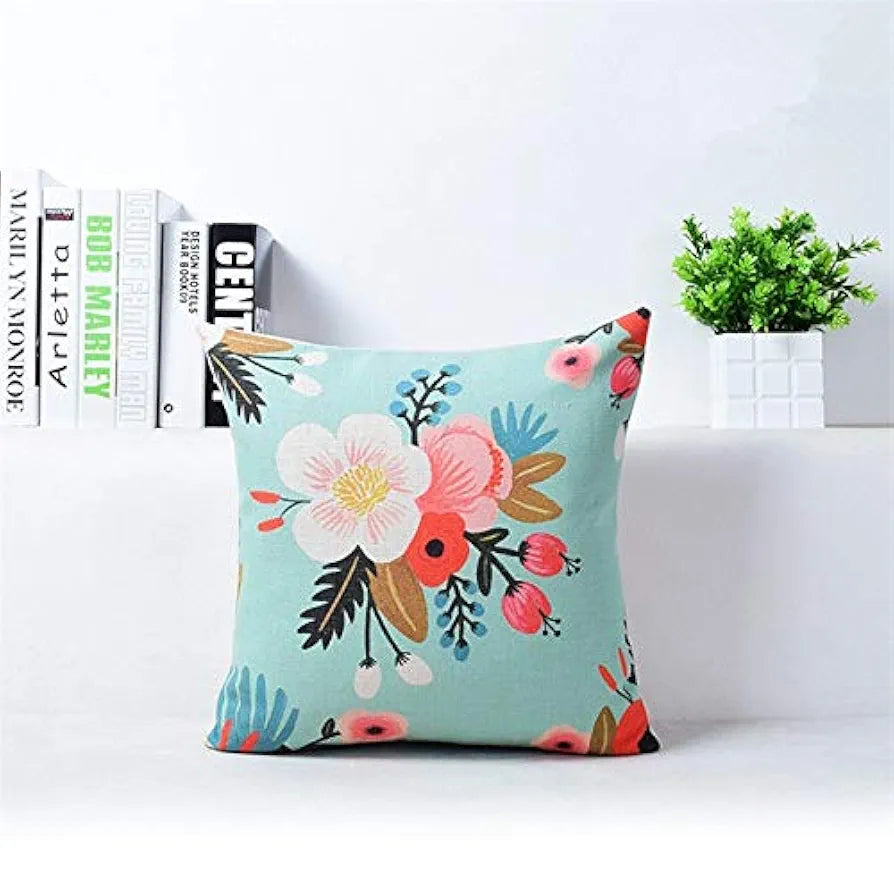 AEROHAVEN Designer Decorative Polyester Blend 150TC Throw Pillow/Cushion Covers Set of 5 - CC122 - 