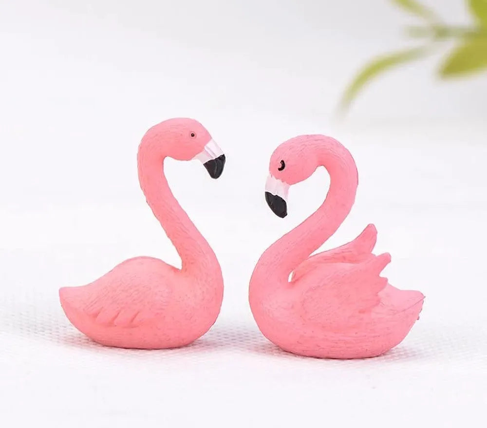 SATYAM KRAFT Resin 1  Set Swan Figurines | Decorative Showpiece | Gift for Him/Her, Mother's Day,Home, Bedroom, Living Room, Office, Table, Car Dashboard | Festive Decor 
