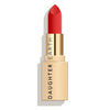 Daughter Atomic Red 100% Vegan Natural Lipstick, Pigmented Lightweight Lip Color - 4 Gms