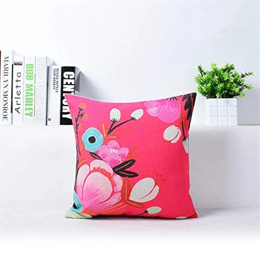 AEROHAVEN Designer Decorative Polyester Blend 150TC Throw Pillow/Cushion Covers Set of 5 - CC122 - 