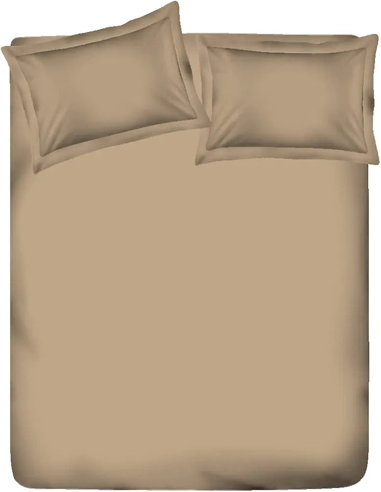 Layers 100% Cotton 144TC Elastic Fitted Bedsheet for Double Bed King Size with 2 Pillow Covers, , All Round Elastic, Moisture Absorbent, All Season Comfort - Be Bold Collection