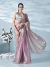 Tikhi Imli Sequinned Satin Saree