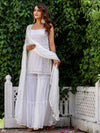 ONEWE INDIA Chandni Sharara (Set of 3)