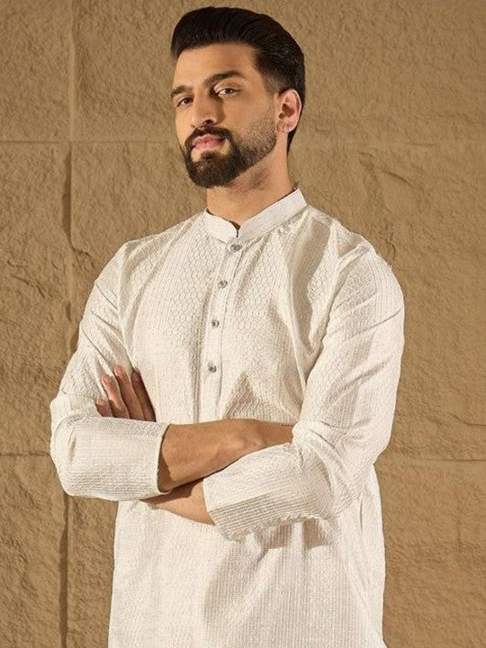Anouk Men Embroidered Kurta