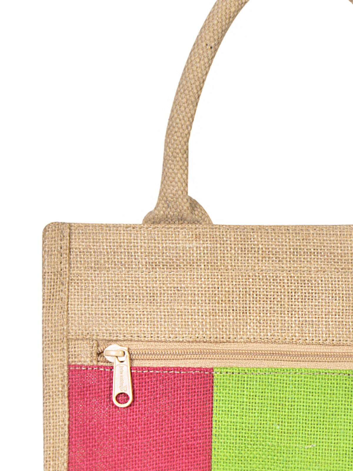 13 X 10 X 7 - 9 COLOUR LUNCH ZIPPER 13X10 (B-137-MULTICOLOR)