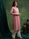 Vishudh Women Winter Ethnic Motifs Kurta