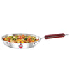 Hawkins 24 cm Frying Pan Triply Stainless Steel Fry Pan Silver