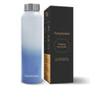 Frenchware Water Bottle 1 Litre, Stainless Steel, Premium SS 304, Ocean Blue & Pearl | Easy-to-Clean