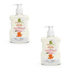 ShuShu Babies Refreshing Orange & Mandarin Baby Face and Body Lotion - 200 ml (Pack of 2)