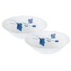 Larah by Borosil Opalware Bowl | Set of 2 | White | 1000 Ml