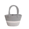 Womens Stylish Straw & Polyester Tote Handbag for Office Travel