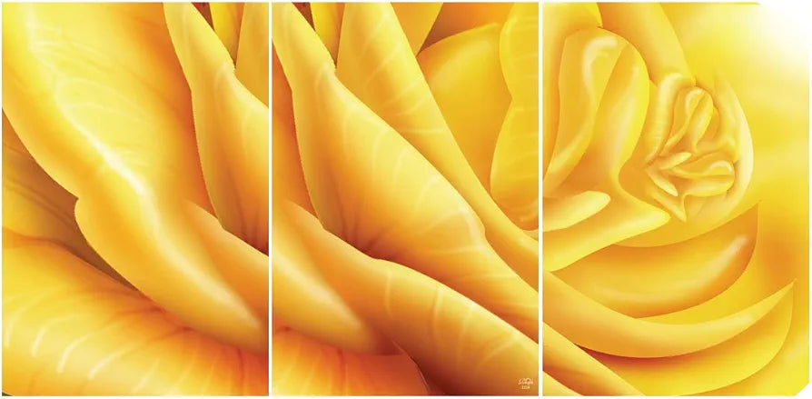 Rangoli MDF 3 Pcs Wall Poster 12x18 Inch Decorative Wall Art for Home, Office, Living Room. P-4, Design-21