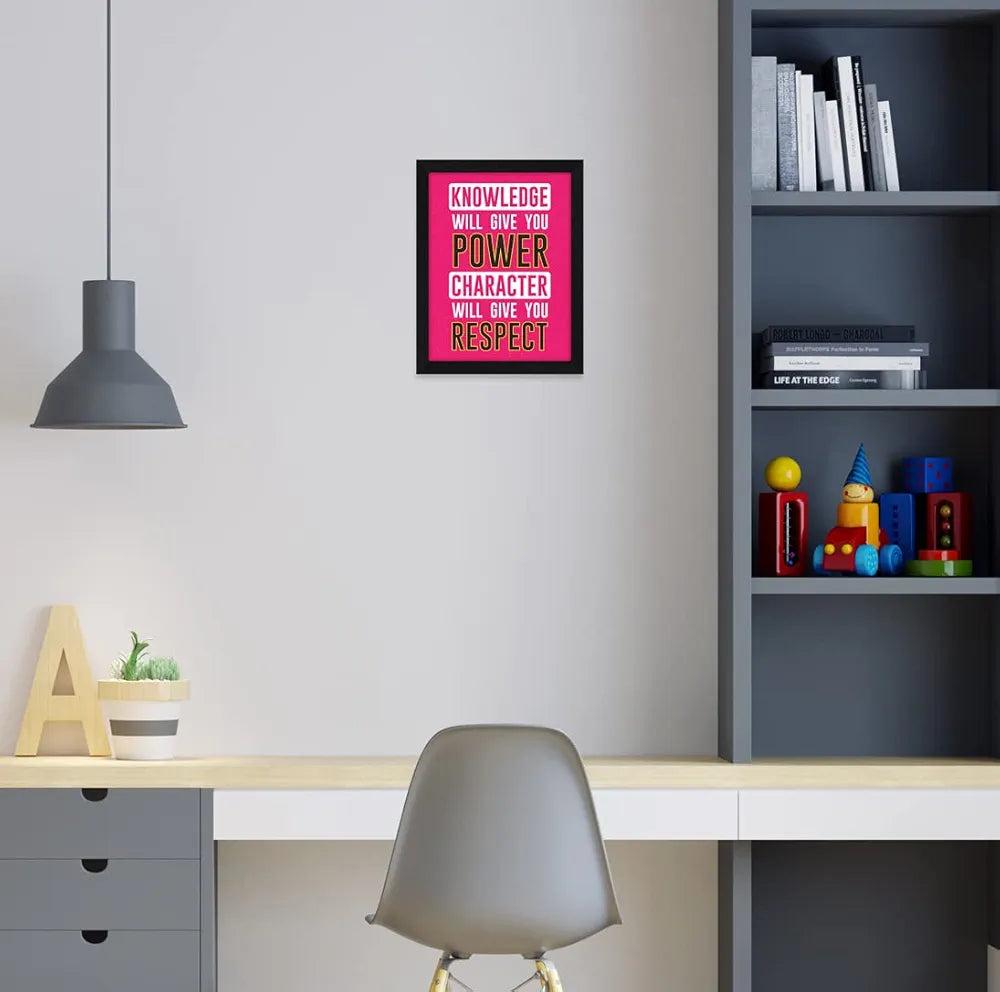 ArtX Paper Motivational Quotes Wall Frame Art Painting, Multicolor, Motivational, 10.0 X 13.0 inches, Set of 1 