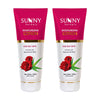 Sunny Moisturizing Lotion Enriched With Rose & Aloevera Extracts - 100 ml (Pack of 2)