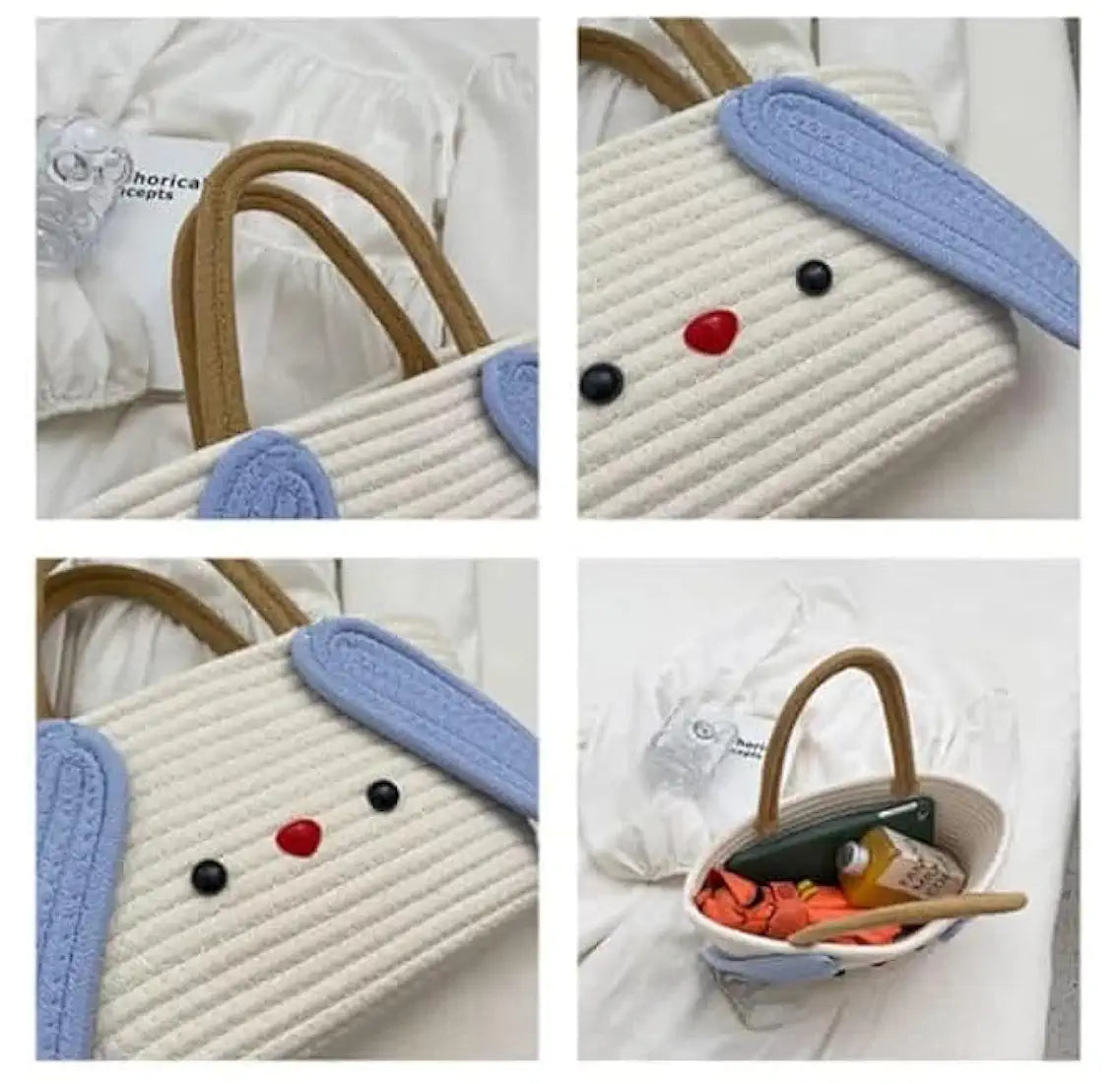 BEAUTIFUL HOMMIES Attractive Hand Bag | large Tote Bag | Summer Bag | Bucket Bag | Basket Bag | Bamboo Tote | Beach Bags for Women | Boho Bag | Handbag | jute Bag | Handmade Bag|