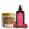 Indus Organics Sandalwood Powder & Rose Water Combo Pack