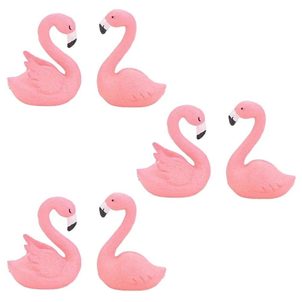 SATYAM KRAFT Resin 1  Set Swan Figurines | Decorative Showpiece | Gift for Him/Her, Mother's Day,Home, Bedroom, Living Room, Office, Table, Car Dashboard | Festive Decor 