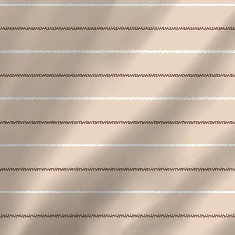 Layers Classic 100% Cotton Bedsheet Set for All Seasons - Lightweight, Moisture Absorbent, Machine Washable & Easy to Care - 104 TC - Queen Size 