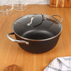 Femora Preseasoned Cast Iron 24 Cm Casserole Handi With Lid