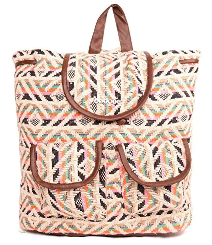ASTRID Canvas Girls Backpack Medium Size