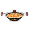 Hawkins Futura 2 Litre Deep Fry Pan Hard Anodised Kadai with Glass Lid