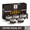 nutriglow natural’s raw irish coffee facial kit - 260 gms