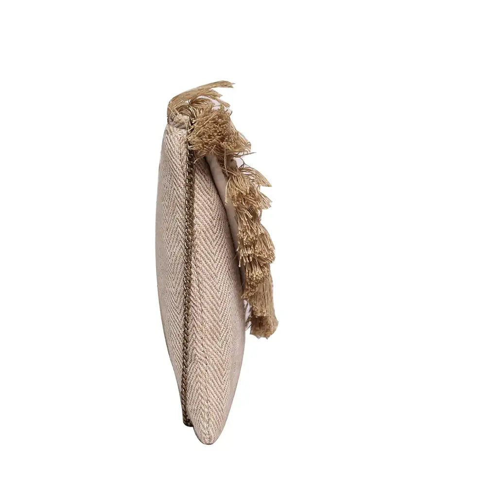 ASTRID Handmade Macrame Flap Over Sling Bag For Girls And Women