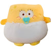 Tickles Kids Favorite Soft Stuffed Plush Animal Toy for Kids Color White & Yellow 18 cm