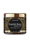 Unisaif English Rose Organic Scrub - 100 gms