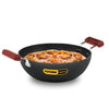 Hawkins Futura 3.5 Litre Deep Kadhai Non Stick Kadai Flat Bottom Induction Kadhai