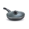 Prestige Omega Deluxe 24cm Granite Fry Pan with glass lid