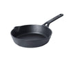 Meyer Pre-Seasoned Cast Iron Frypan Cast Iron Skillet |Induction Frying Pan 22cm Black