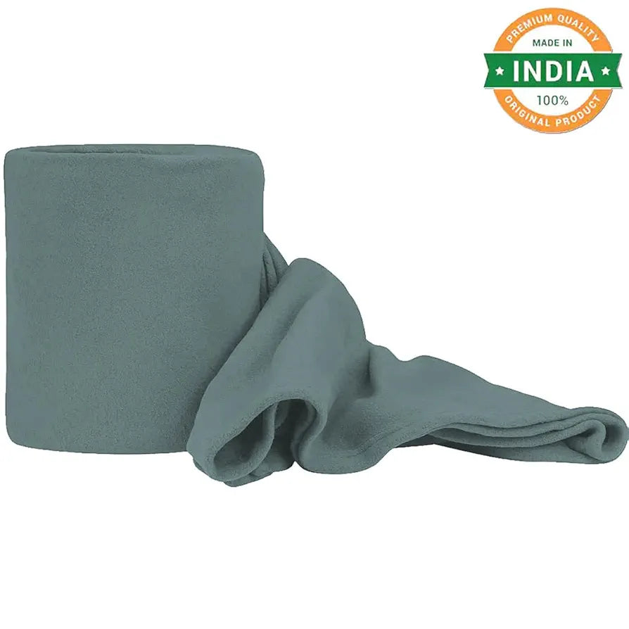 Cloth Fusion Polar Fleece AC Blanket for Winter Single Bed,Soft Woolen Blanket for Travel & Sleeping 